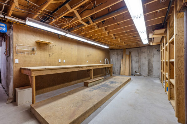 st andrews beach house main residence lower level workship and storage