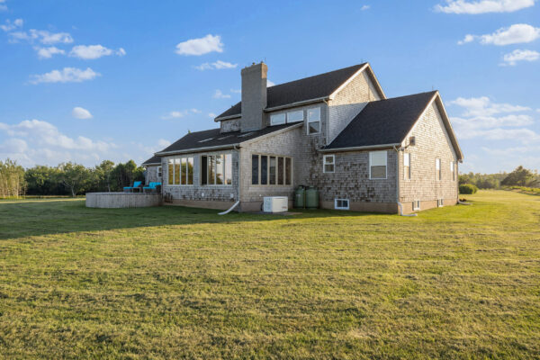 st andrews beach house main residence rear view